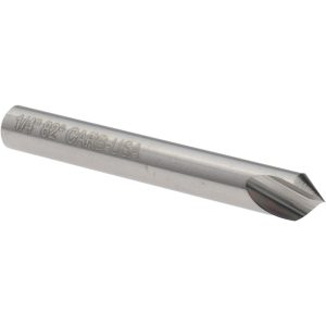 ATRAX Countersink: 1/4" Head Dia, 82.00 deg Included Angle, 1 Flute, Solid Carbide, Right Hand Cut 331-003060