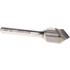 ATRAX Countersink: 1/2" Head Dia, 82.00 deg Included Angle, 1 Flute, Solid Carbide, Right Hand Cut 331-006060