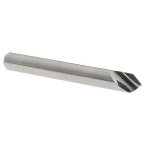 ATRAX Countersink: 1/4" Head Dia, 90.00 deg Included Angle, 1 Flute, Solid Carbide, Right Hand Cut 331-003070
