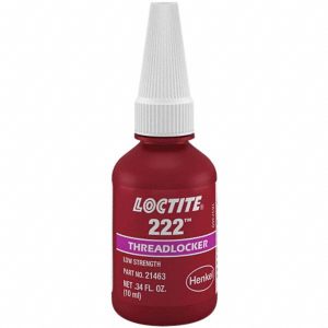 LOCTITE Threadlocker: Purple, Liquid, 10 mL, Bottle 231125