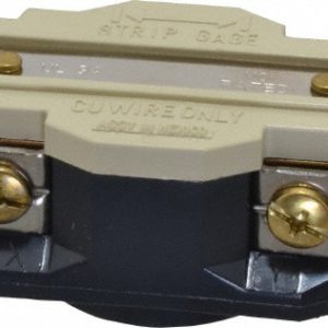 LEVITON 480 VAC, 30 Amp, L16-30R NEMA, Self Grounding Receptacle 2730