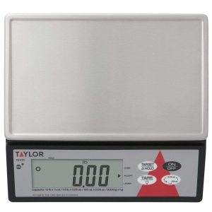 TAYLOR 4,536 g, Digital LCD Electronic Portion Control Scale TE10R