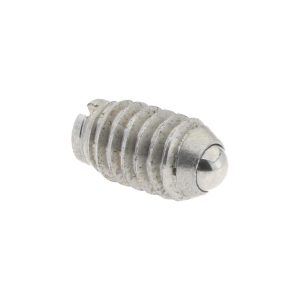 GIBRALTAR Threaded Ball Plunger: 4-48, 0.062" Ball Dia, 3/16" Body Length, 0.02" Max Ball Reach 10001P-G