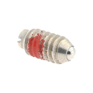 GIBRALTAR Threaded Ball Plunger: 5-40, 0.062" Ball Dia, 1/4" Body Length, 0.02" Max Ball Reach 10002-G