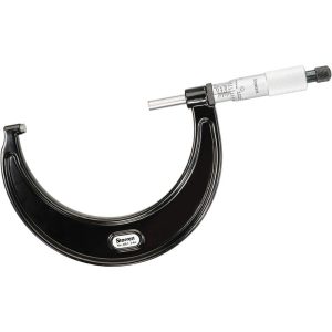 STARRETT Mechanical Outside Micrometer: 4" Range, 0.0001" Graduation 68019