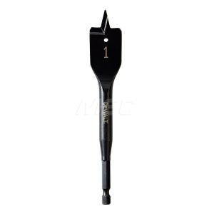 DEWALT Spade-Blade Drill Bit: 1" Drill Bit, High Speed Steel DW1582