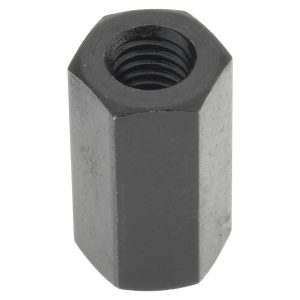 GIBRALTAR M8x1.25 Thread, 24mm OAL Steel Standard Coupling Nut 23090.0008