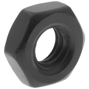 GIBRALTAR Jam Nut: 5/16-18, Grade 2 Alloy Steel, Black Oxide Finish 42202G