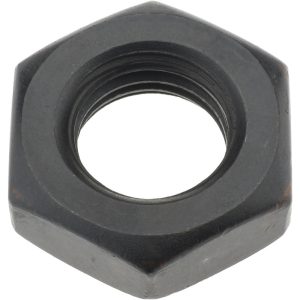 GIBRALTAR Jam Nut: 3/4-10, Grade 2 Alloy Steel, Black Oxide Finish 42207G