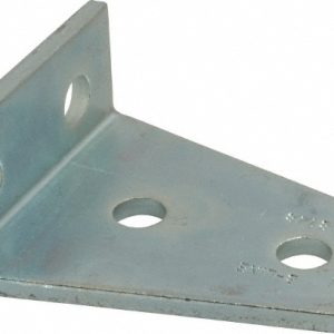 COOPER B-LINE Strut Channel 4 Hole Gusseted Shelf Bracket: Use with Cooper B-Line - Channel/Strut (All Sizes Except B62 & B72), 1/2" Bolt 78101150243