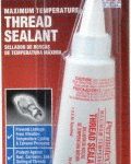 PERMATEX Threadlocker: White, Paste, 50 mL, Tube 56750