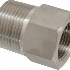 HAM-LET Pipe Bushing: 1 x 3/4" Fitting, 316 Stainless Steel 3001084