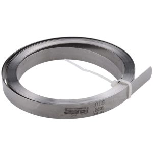 SPI Feeler Stock Roll: 0.013" Thick, 1/2" Wide, 25' Long, High Carbon Steel 91-430-9