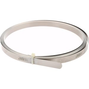 SPI Feeler Stock Roll: 0.02" Thick, 1/2" Wide, 25' Long, High Carbon Steel 91-437-4