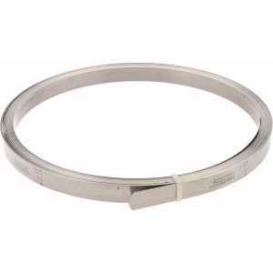 SPI Feeler Stock Roll: 0.025" Thick, 1/2" Wide, 25' Long, High Carbon Steel 91-442-4