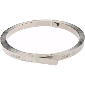 SPI Feeler Stock Roll: 0.03" Thick, 1/2" Wide, 25' Long, High Carbon Steel 91-447-3