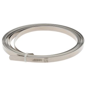 SPI Feeler Stock Roll: 0.04" Thick, 1/2" Wide, 25' Long, High Carbon Steel 91-453-1