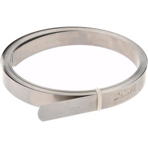 SPI Feeler Stock Roll: 0.008" Thick, 1/2" Wide, 25' Long, High Carbon Steel 91-425-9