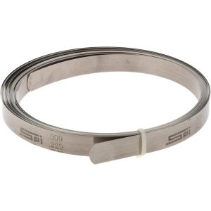 SPI Feeler Stock Roll: 0.009" Thick, 1/2" Wide, 25' Long, High Carbon Steel 91-426-7