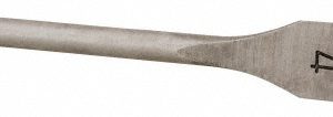 MAG-BIT 3/4", 1/4" Straight Shank, Bright Finish, Steel, Spade Blade Drill Bit 7921216