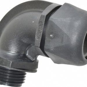 MURRPLASTIK Conduit Connector: For Liquid-Tight, Nylon, 1/2" Trade Size 83515852