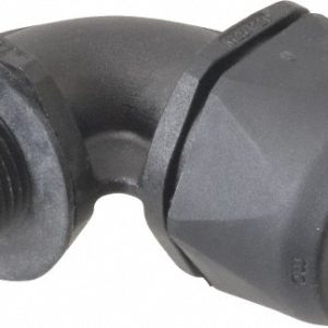 MURRPLASTIK Conduit Connector: For Liquid-Tight, Nylon, 3/4" Trade Size 83515854