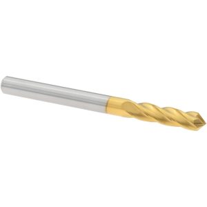 HARVEY TOOL Drill Mill: 1/8" Dia, 1/2" LOC, 4 Flutes, 90 &deg; Point, Solid Carbide 15308-C1