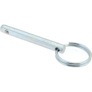 GIBRALTAR 1/4" Pin Dia, 1-3/4" Long, Zinc Plated Steel Ball Lock Hitch Pin mqr-1050