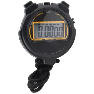 VALUE COLLECTION Water Resistant Digital Stopwatch with Lap Counter WS-PE-STOP-002