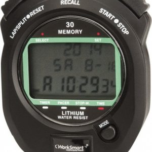 VALUE COLLECTION Water & Shock Resistant Digital Stopwatch WS-PE-STOP-006