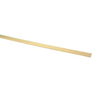 VALUE COLLECTION 1 Inch Wide x 1/8 Inch Thick x 36 Inch Long, Brass Rectangular Bar CUREC009453