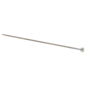 GIBRALTAR Straight Ejector Pin: 3/32" Pin Dia, 6" OAL, Steel HEP3558-G