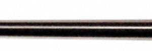 GIBRALTAR Hard Core Pin: 13/64" Pin Dia, 10" OAL, Steel HCP5642-G