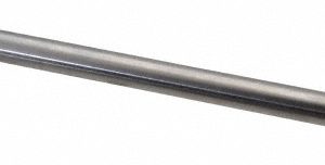 GIBRALTAR Hard Core Pin: 1/2" Pin Dia, 10" OAL, Steel HCP5672-G