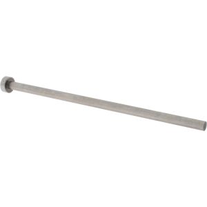 GIBRALTAR Straight Ejector Pin: 4 mm Pin Dia, 100 mm OAL, Steel MT7674-G