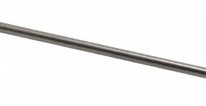 GIBRALTAR Straight Ejector Pin: 4 mm Pin Dia, 160 mm OAL, Steel MT7676-G
