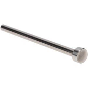 GIBRALTAR Straight Ejector Pin: 6 mm Pin Dia, 100 mm OAL, Steel MT7698-G