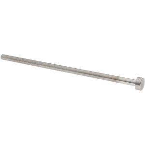 GIBRALTAR Straight Ejector Pin: 6 mm Pin Dia, 160 mm OAL, Steel MT7700-G