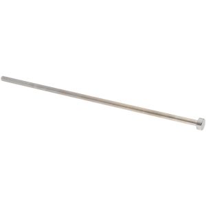 GIBRALTAR Straight Ejector Pin: 6 mm Pin Dia, 250 mm OAL, Steel MT7702-G