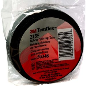 3M Electrical Tape: 3/4" Wide, 22' Long, 30 mil Thick, Black 7000089970