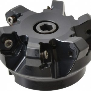 KENNAMETAL 2-1/2" Cut Diam, 3/4" Arbor Hole, 4.51mm Max Depth of Cut, 45&deg; Indexable Chamfer & Angle Face Mill 3326852