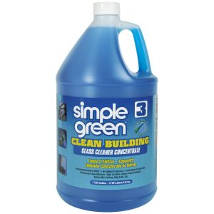 SIMPLE GREEN Clean Building Glass Cleaner Concentrate, 1 gal Bottle 1210000211301