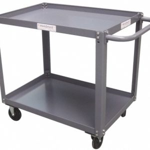 VALUE COLLECTION Service Utility Cart: Steel, Gray WS-MH-SCAR-025