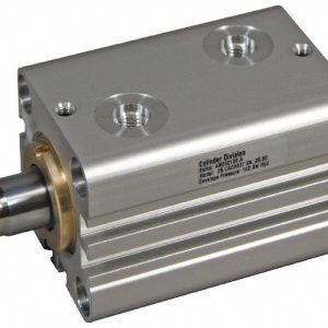 SCHRADER BELLOWS Compact Hydraulic Cylinder: Bolt Clearance Holes with Pilot Gland Mount, Aluminum 1H000040022