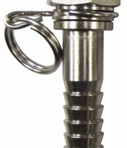 SUPERKLEAN NPT x 1/2" Hose Barb, Swivel Hose Adapter 8-1/2-S