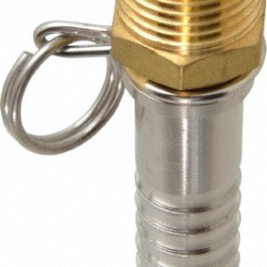 SUPERKLEAN 1/2 NPT x 5/8" Hose Barb, Swivel Hose Adapter 8-5/8-B