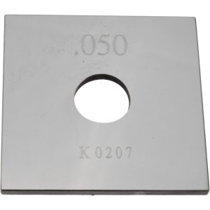 VALUE COLLECTION Square Steel Gage Block: 0.05", Grade 0 630-73056