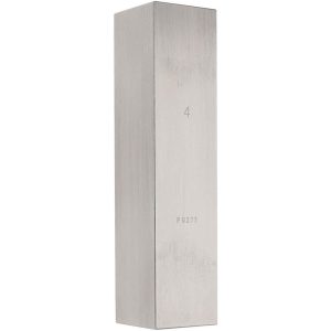 VALUE COLLECTION Square Steel Gage Block: 4", Grade 0 630-74006