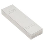 VALUE COLLECTION Rectangle Steel Gage Block: 0.15", Grade AS-1 630-33156