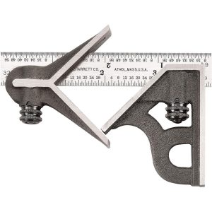 STARRETT 3 Piece, 4" Combination Square Set 56361